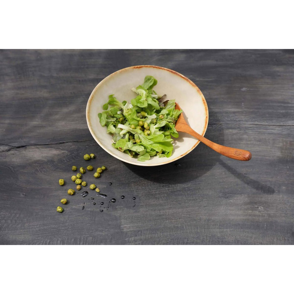 White stoneware small bowl plate with gold accent
