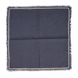 Black natural linen napkin