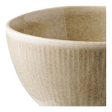 Beige stoneware bowls, set of 4
