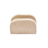 Natural sandstone tissue holder